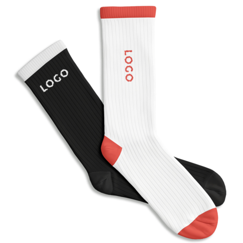 Socken mit Logo